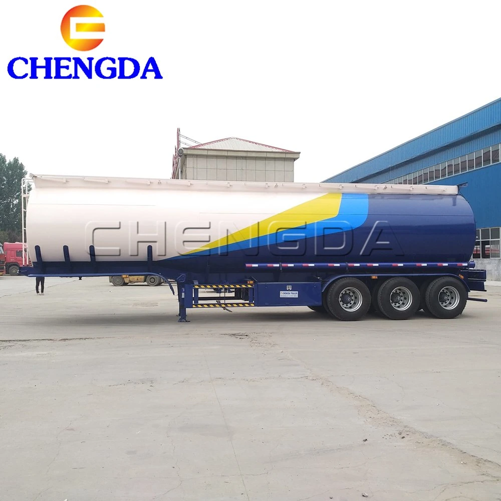 Tri-Axle 45000 Liters Diesel Oil Fuel Tanker Tank Semi Trailer