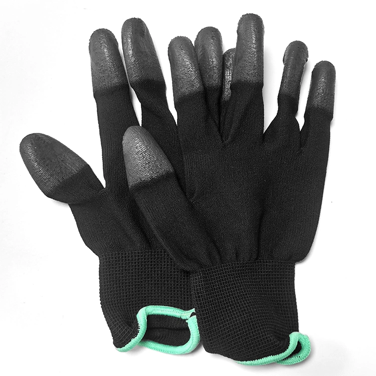 Unisex Safety Work ESD Glove Anti-Static Finger Coated Gloves