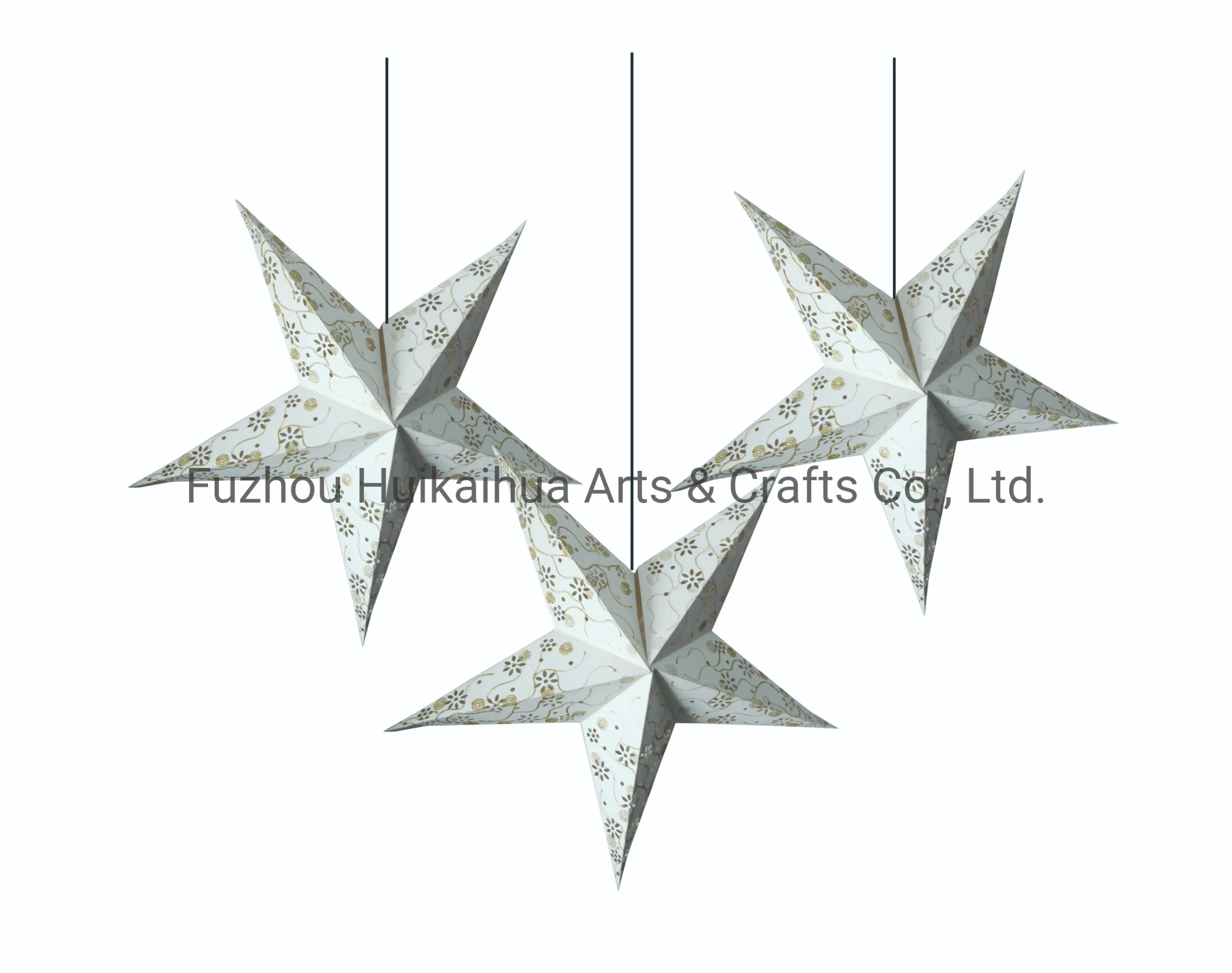 Hkh Glitter Paper Star Lantern Glitter Paper Star Lamp