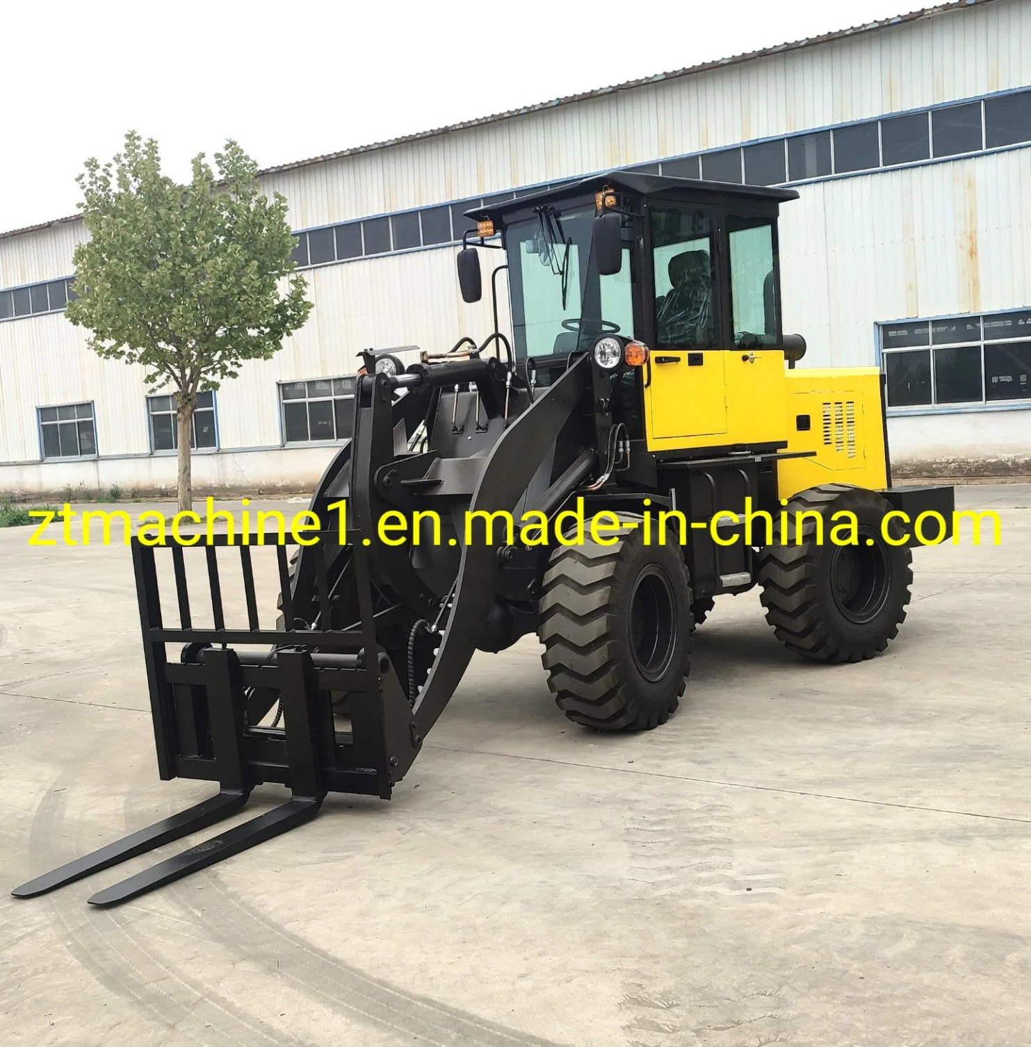 Mini 1.5t Wheel Loader: Small Farm Machine for Sale