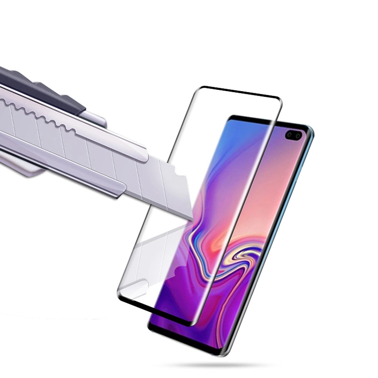 Premium Curved-Edge Full Screen Tempered Glass for Samsung S10/S10 Lite/S10 Plus