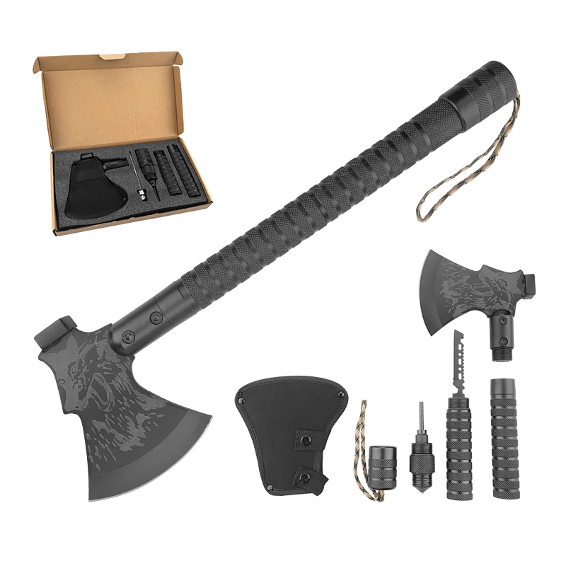 Factory Direct Stainless Steel Axe Multifunctional Axe Outdoor Camping Tactical Axe