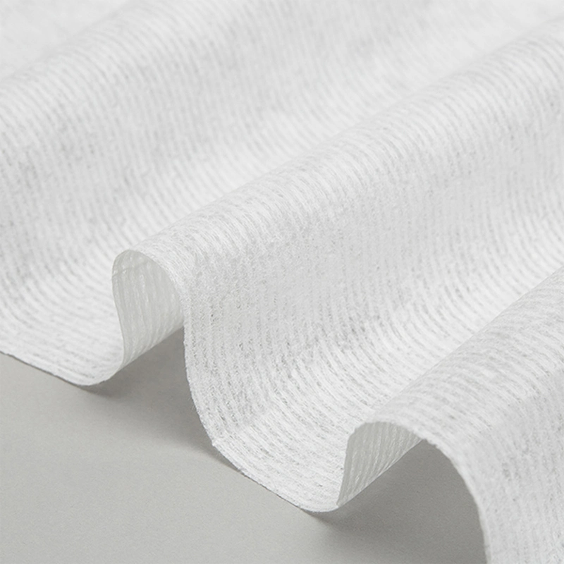 Tissu non tissé spunlace viscose non tissées pour le nettoyage des tissus de coton lingettes Bébé
