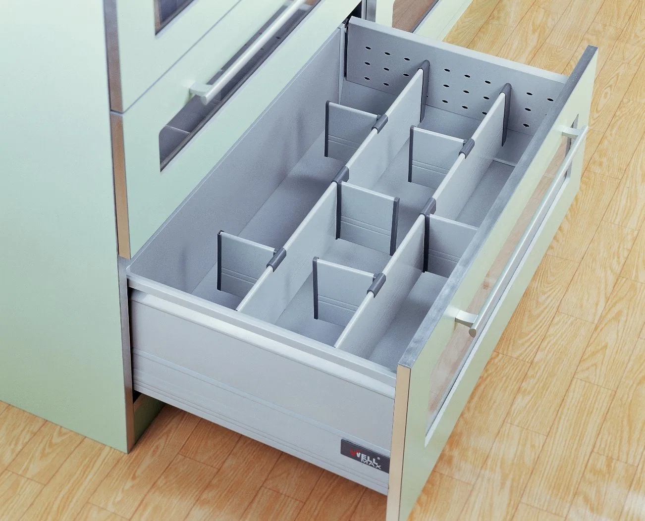 Wellmax High Quality Box Drawer System Hot Sale Kitchen Cabinet Metal (K706-450)