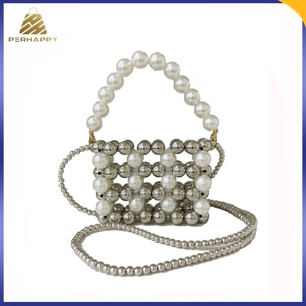 Fashion Pearls Crossbody Bags for Kids Girls Handbag for Birthday Party