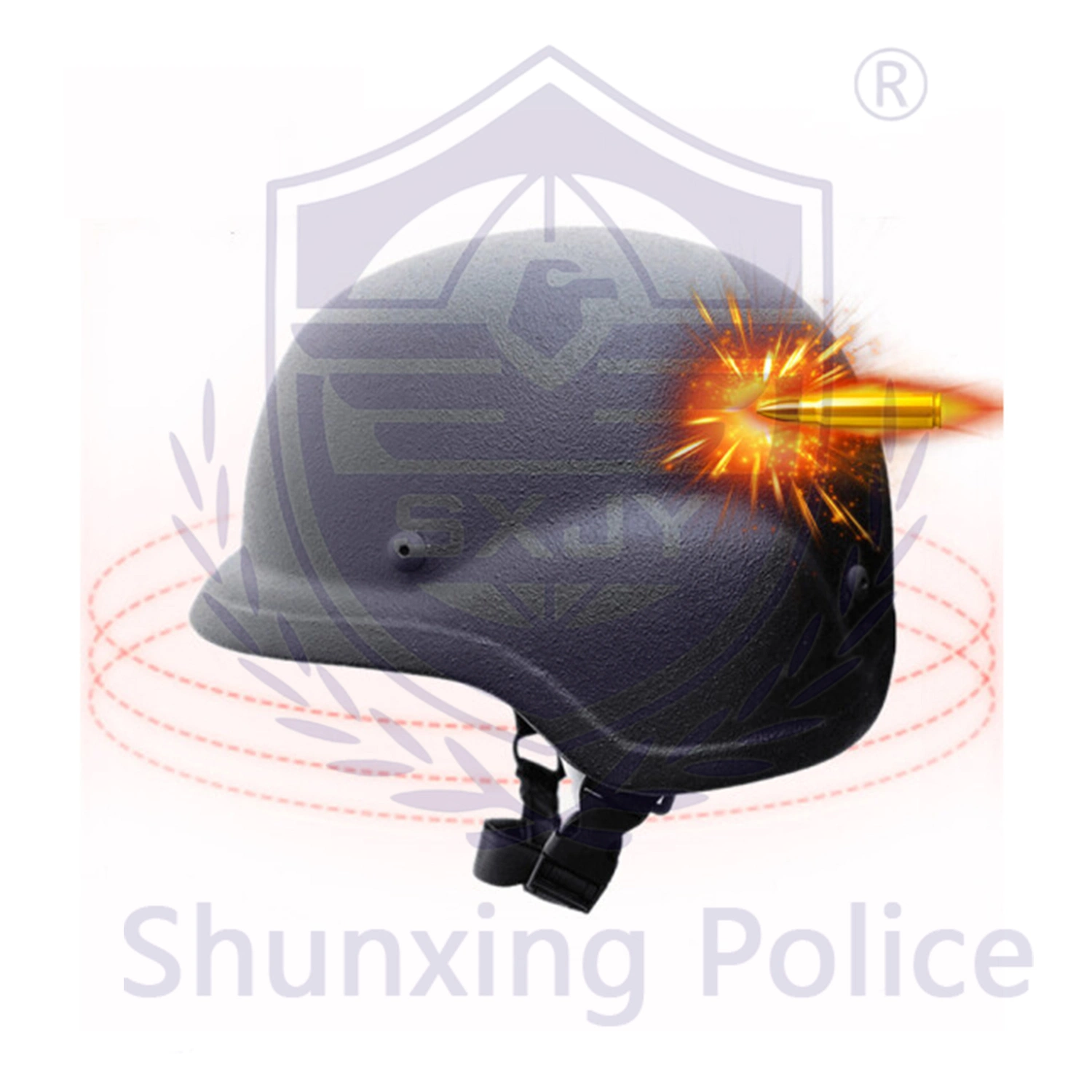 Nivel 3 PE Casco antibalas, cascos de protección de seguridad, casco de tácticas, tácticas de equipo casco