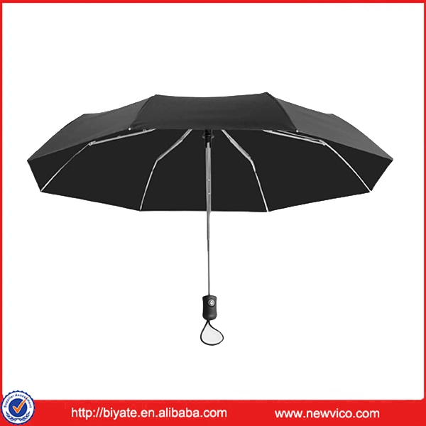 Logo Customized Auto Open Close Foldableumbrella with Air Vent