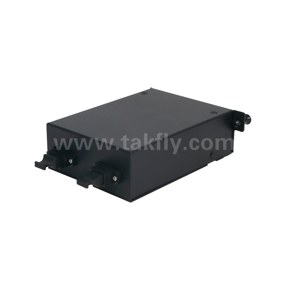 1u 96 Port Pull-out Aluminium Alloy Fodp with 4X24f Removable MPO Cassette