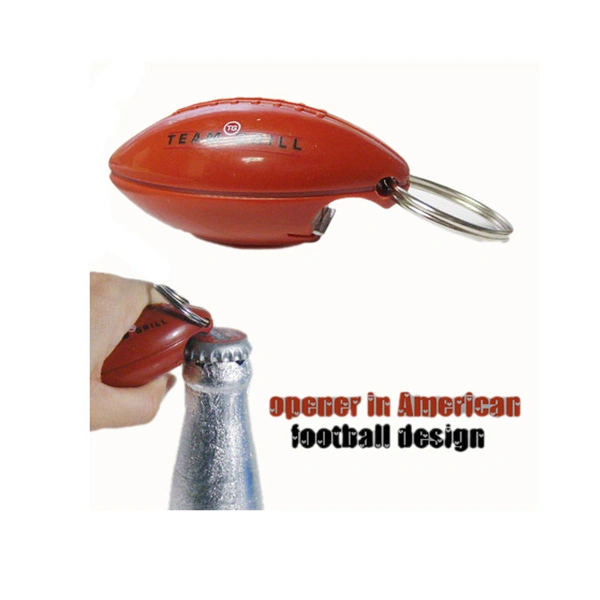 Large Size Bottle Cover Shape Plastic Beer Opener with Magnet