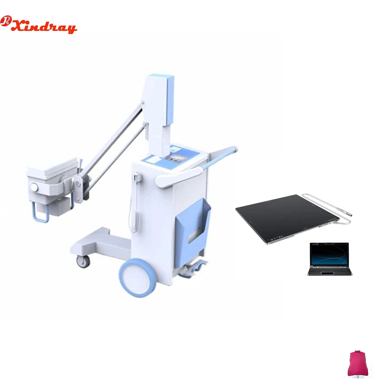 Medical Equipment Dr Mobile X-ray Machine with Full Digital Solution