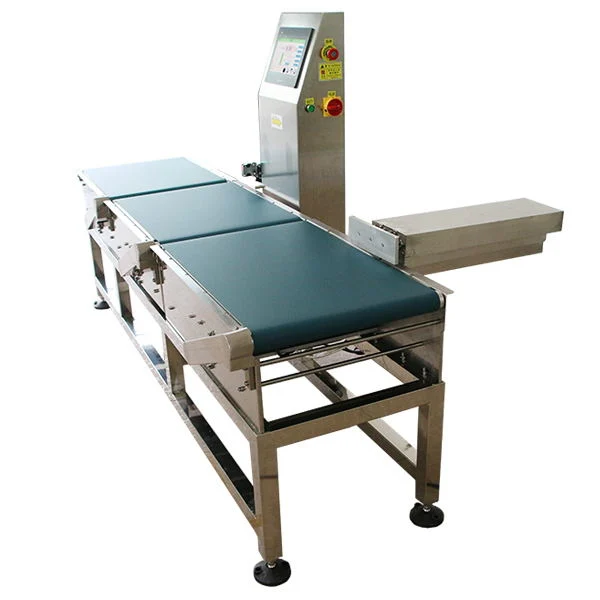 Verificar con el empujador Rejector Weigher