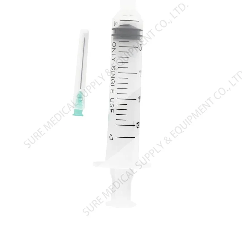 Certificado do fabricante Médico Seringas descartáveis injeções 1ml 5 ml 10ml