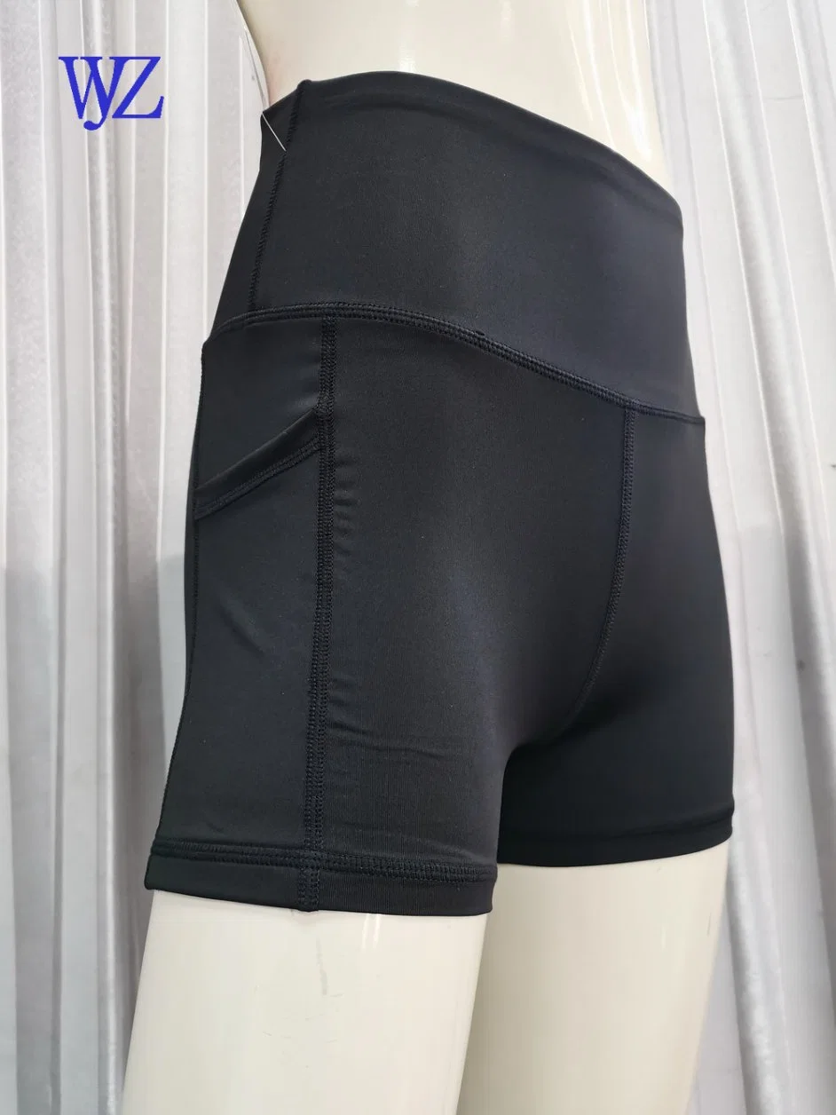 Home vestido desgaste de desporto de base a ioga Biker calça curta Short Shorts