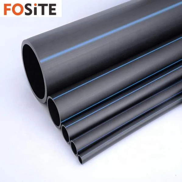 PE100 20-63mm Pn16 Black Plastic Tube Roll Garden Irrigation Hose HDPE Pipe