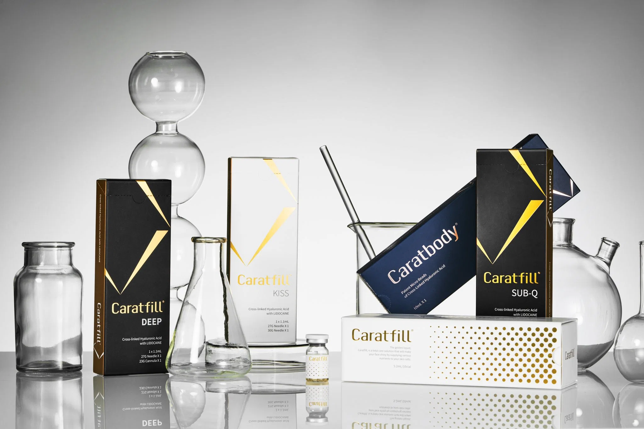 Korea Caratfill 5,2 мл*10 флакона раствор для ухода за кожей Essence для молодости Корея Молодость Возраст Реверсальный Energizer кожа Отбеливание кожи Бустер Salmon ДНК Продукт