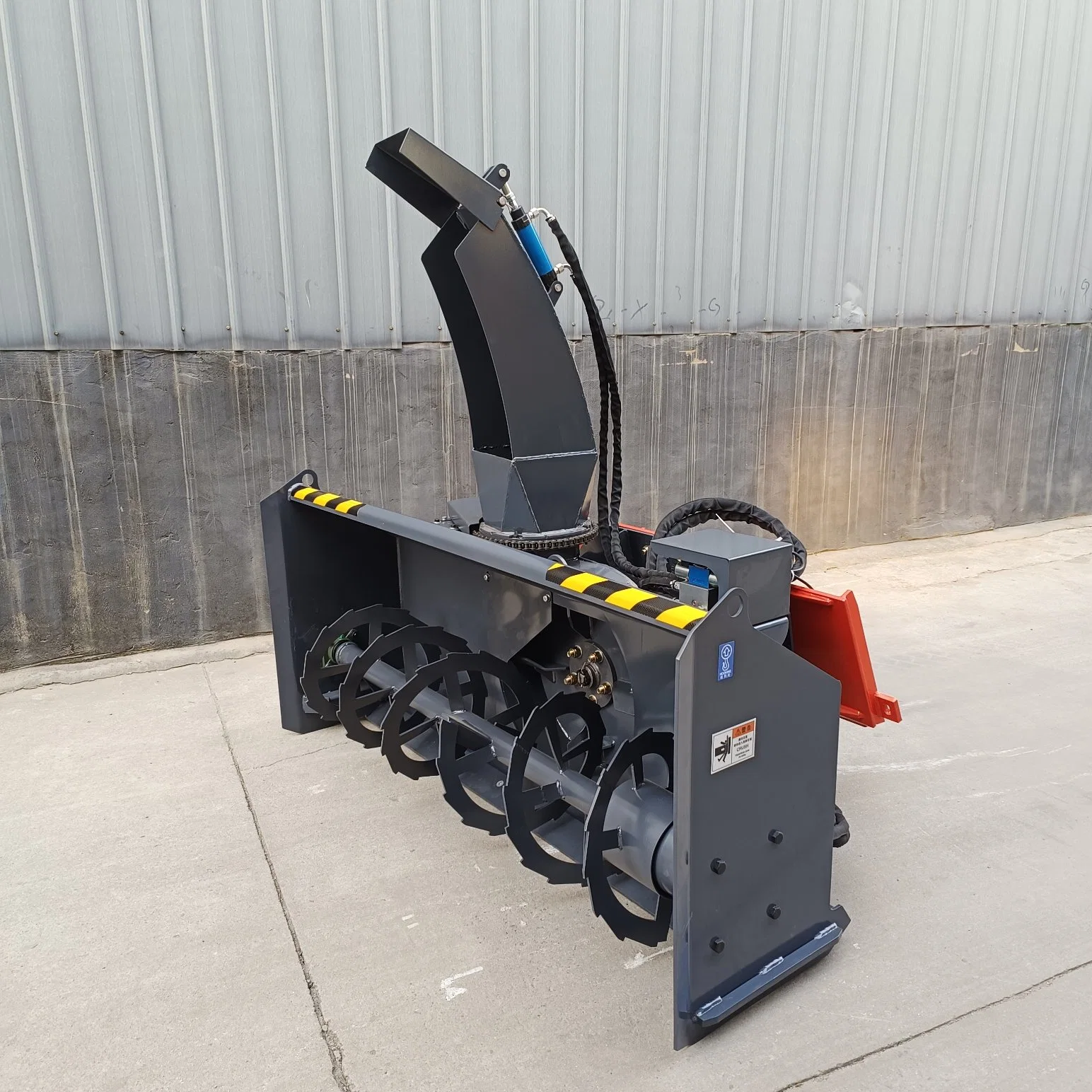 New Skid Steer Loader with Snow Blower Skid Loader Snow Blower Attachment