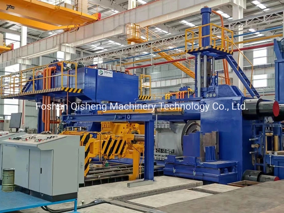 High Accuracy Sleek Hydraulic System Aluminium Extrusion Press Machine with Aging Furnace