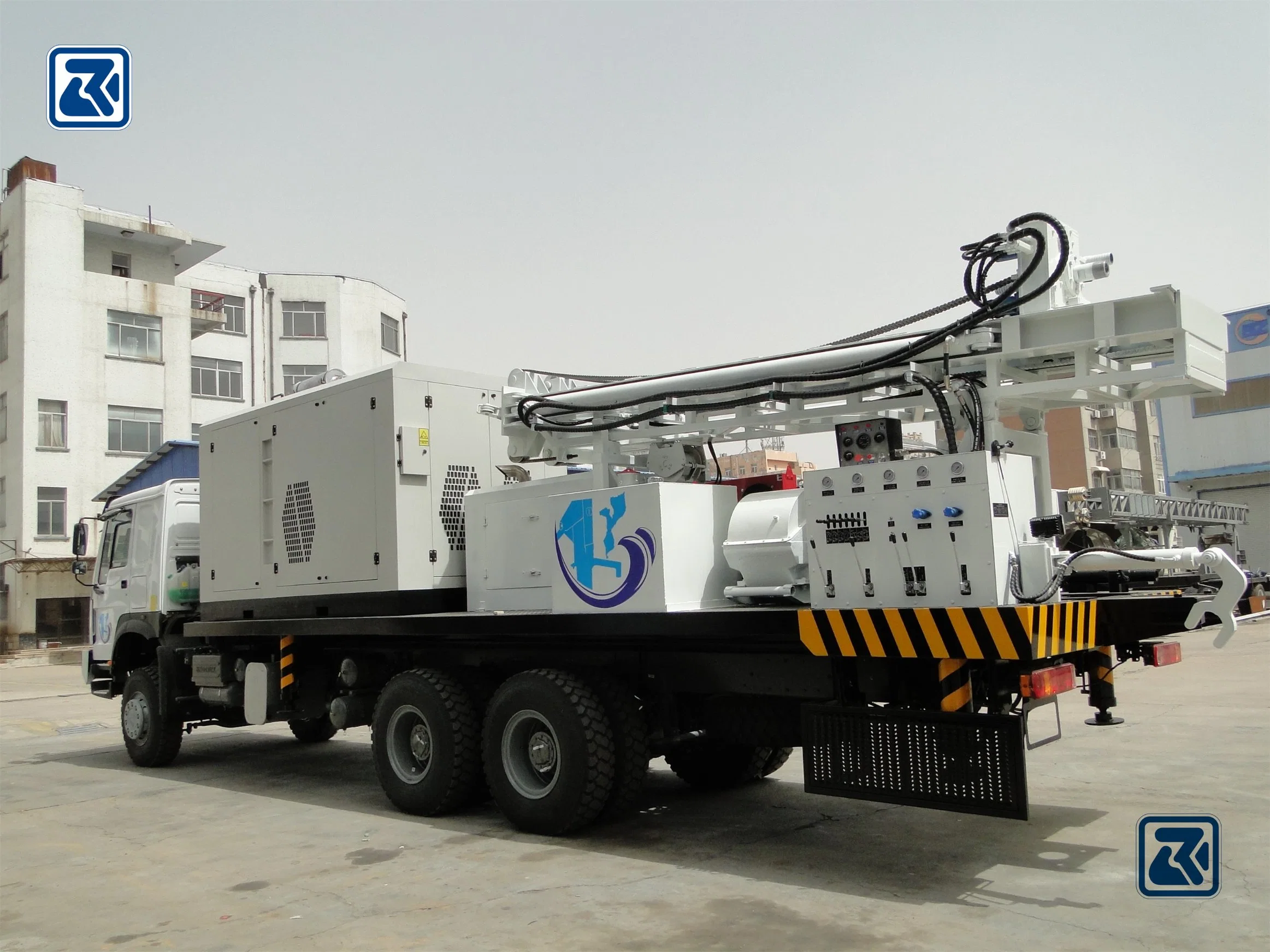 Sinotruk HOWO E7 Hohan Water Well Drilling Truck Deep Water Well Drilling Truck