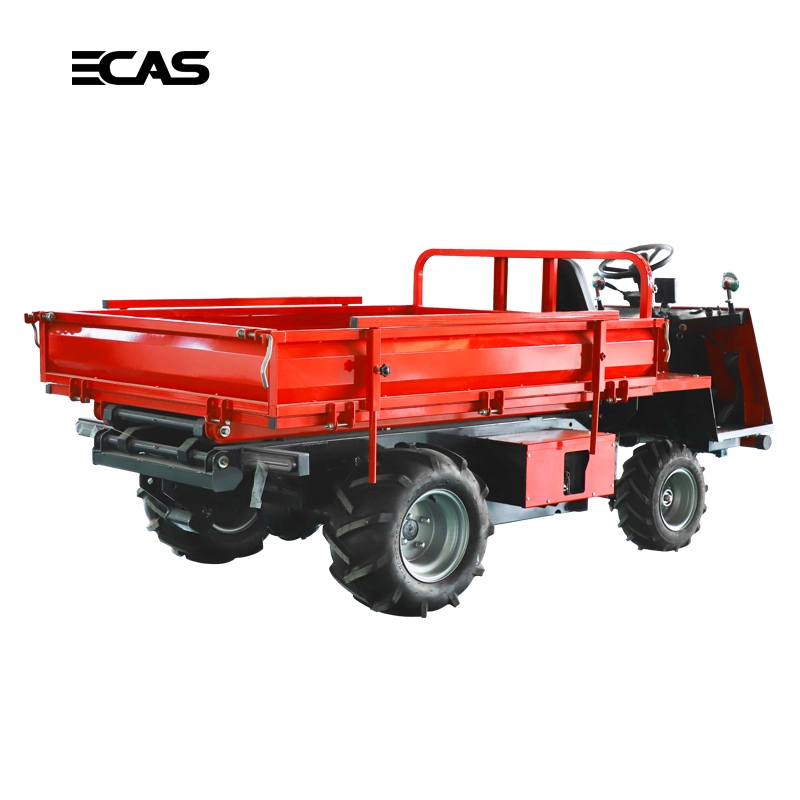 Hot Selling Hydraulic Agricultural Scissor Loader Dump Truck/Small Truck Dump Truck Transporter Max Load 700kg