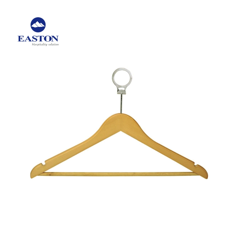 Heavy Duty Female Male Natural Wooden Coat Hanger