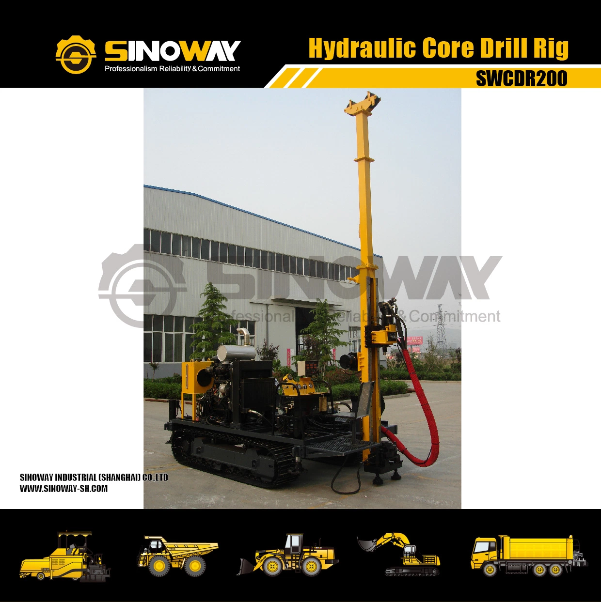 Diamond Core Drilling Hydraulic Core Drilling Rig for Geological Exploration