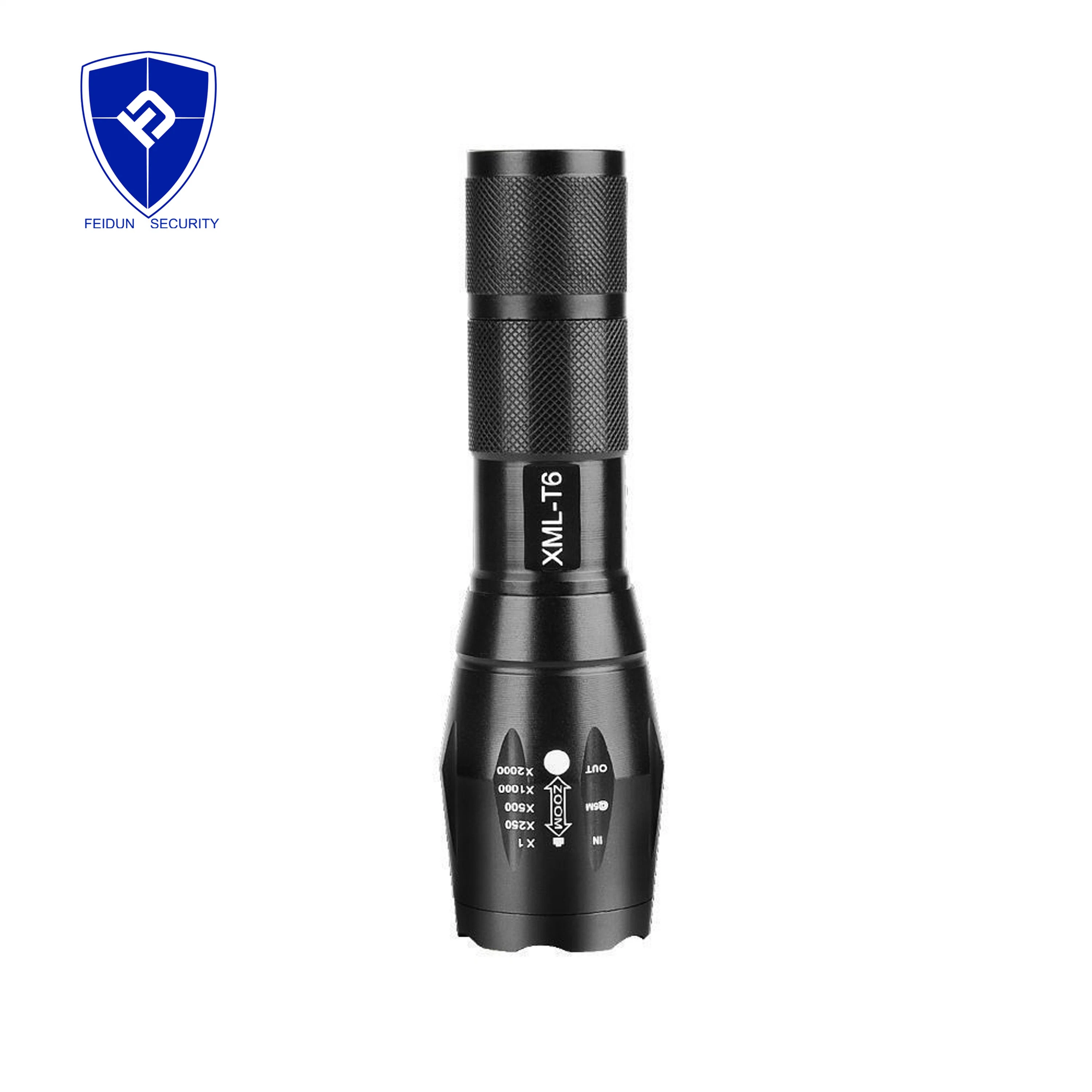 Hand LED Torch Light Outdoor 1200 Lumen Xml T6 Waterproof LED Zoomable Military-Tactical Self Defensive Camping Flashlight