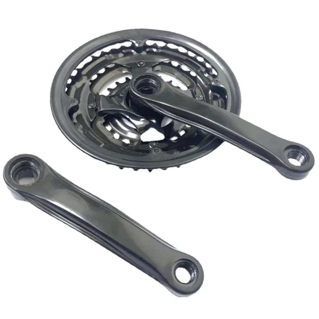 Road Bicycle Chainwheel and Crank Sets Carbon Steel Bicycle Freewheel Crank for Mountain Bike