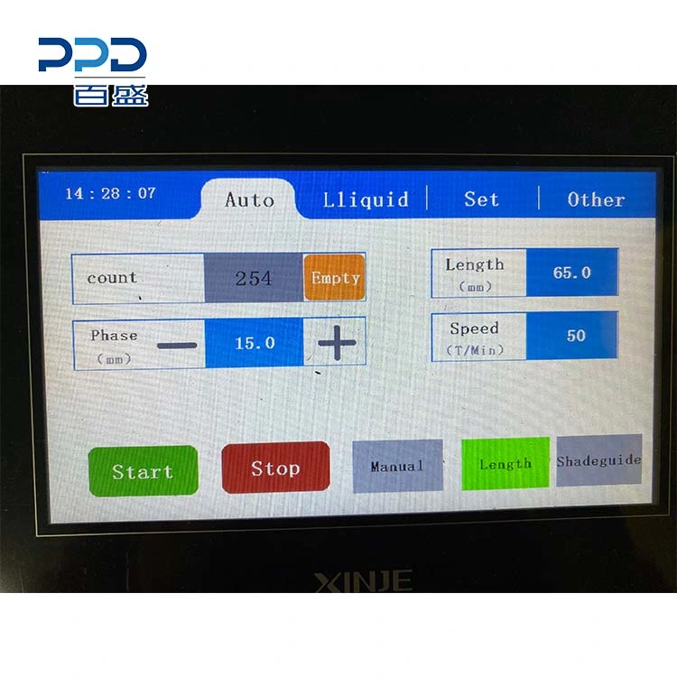 China Lieferant Electric Automatic 3m Alkohol Tupfer machen Baumwolle Pad, Das Maschine Herstellt