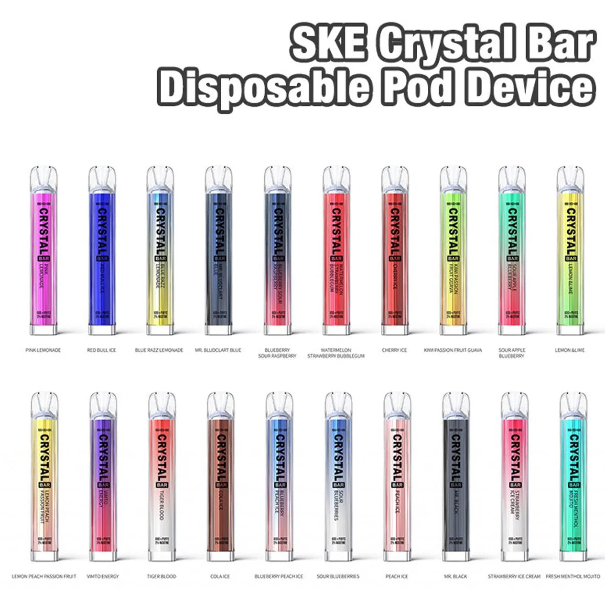 Authentic Original Type C Empty Cartridge Crystal Legend 600 Super Mario 7000 Puff Disposable Vape