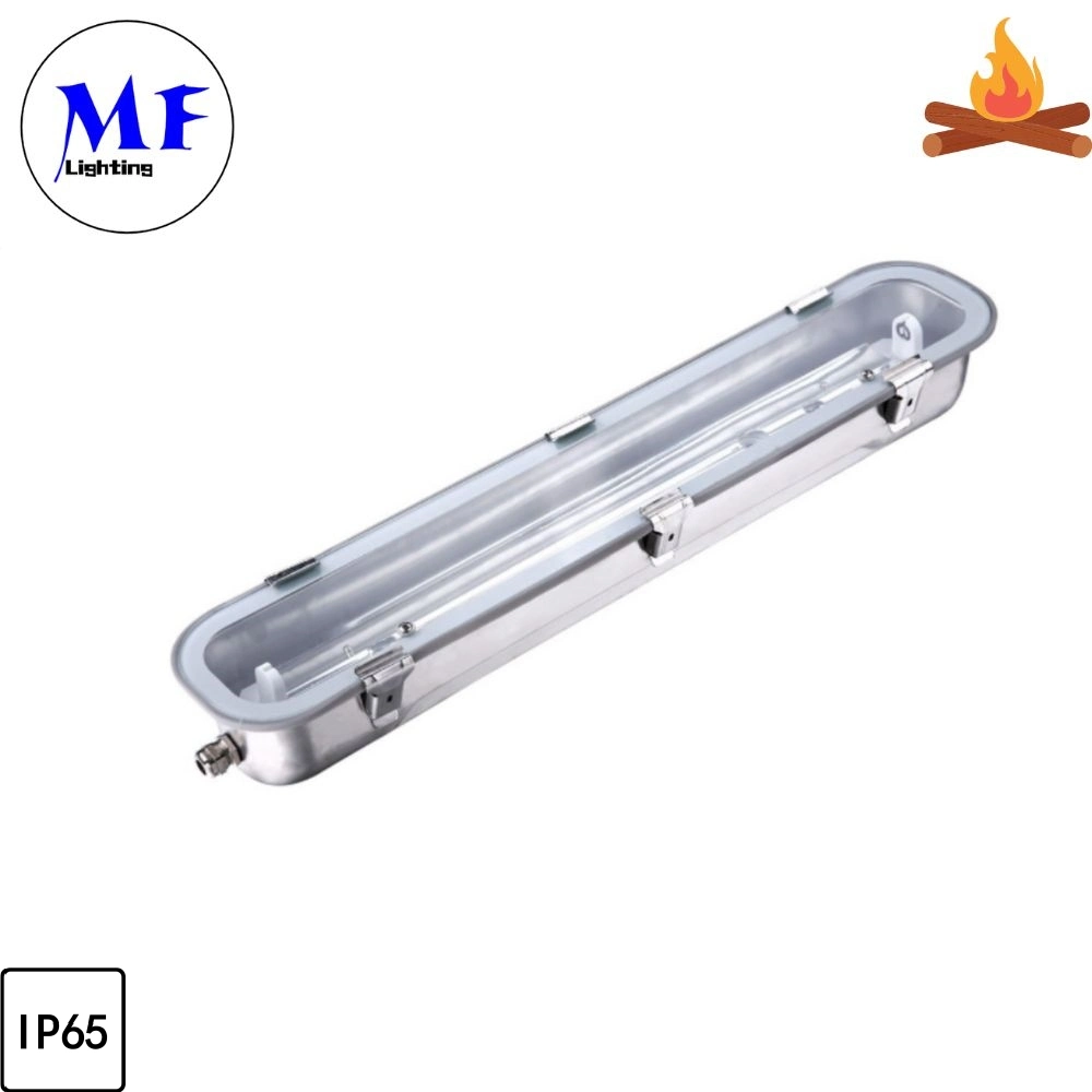 Factory Price IP65 Stainless Steel 240VAC 45W 65W 75W Chemical Plant Lighting LED Tri-Proof Light for Zone1 Zone2 Zone21 Zone22