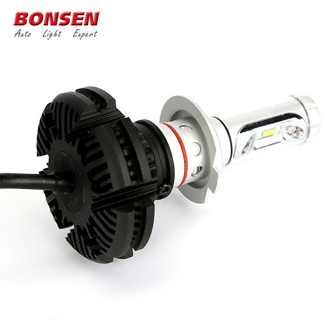 Bonsen LED Headlight X3 LED Lamp Motorcycle Headlight Car Lamp 6000K Natural White Replacement Halogen Bulb