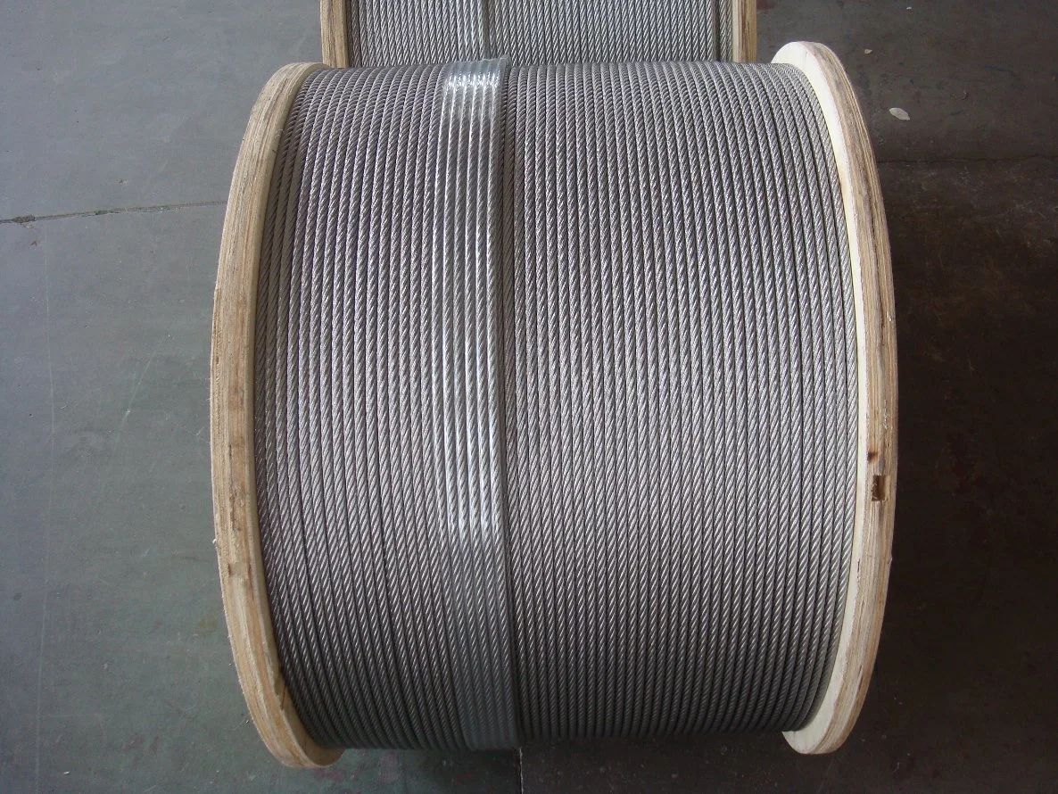 316 304 1X37 de Aço Inoxidável cordas China Fabricante de tracção de alta qualidade no campo de Óleo