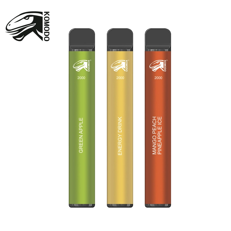 Shisha Disposable/Chargeable Vape 2000 Puffs Electronic Cigarette Smoking