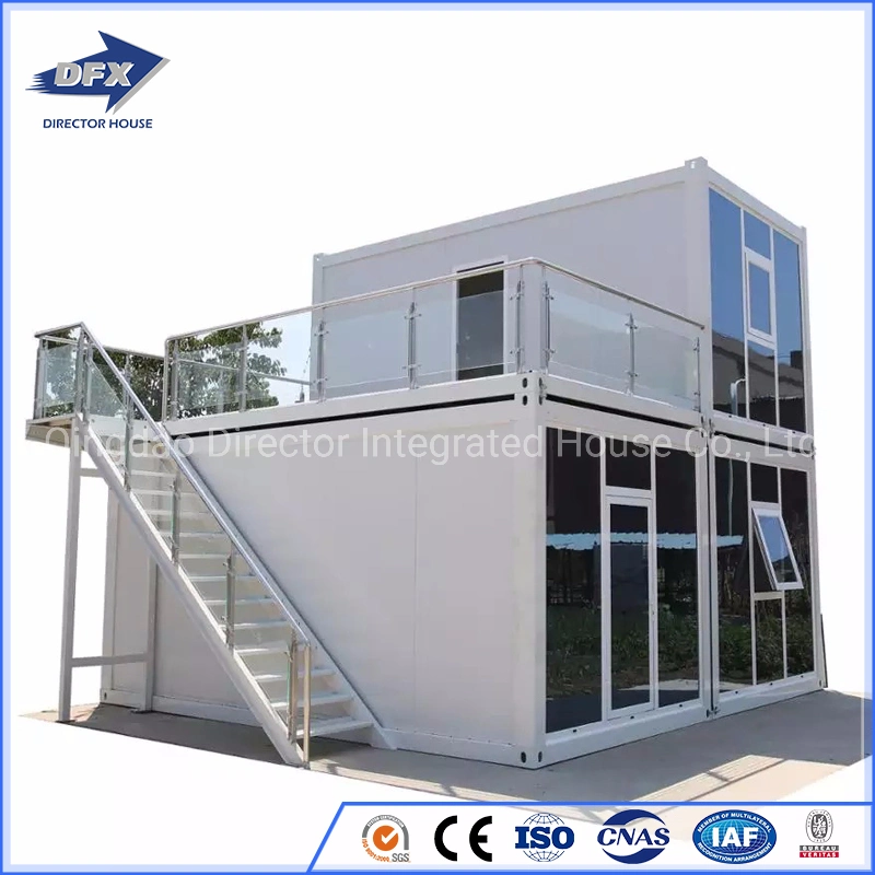 Luxury Flat Pack Steel Mobile Portable Prefabricated Home Prefab House