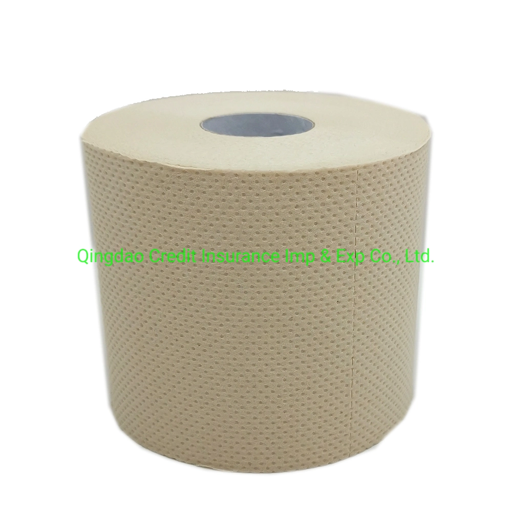 Fsc BSCI Certified Bamboo Fiber Non-Bleaching Core Natural Toilet Paper