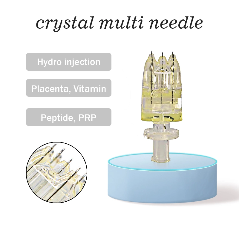 Disposable Syringe Multi Needles 4 Pins 5/9 Pin Crystal Multi Injector Needle