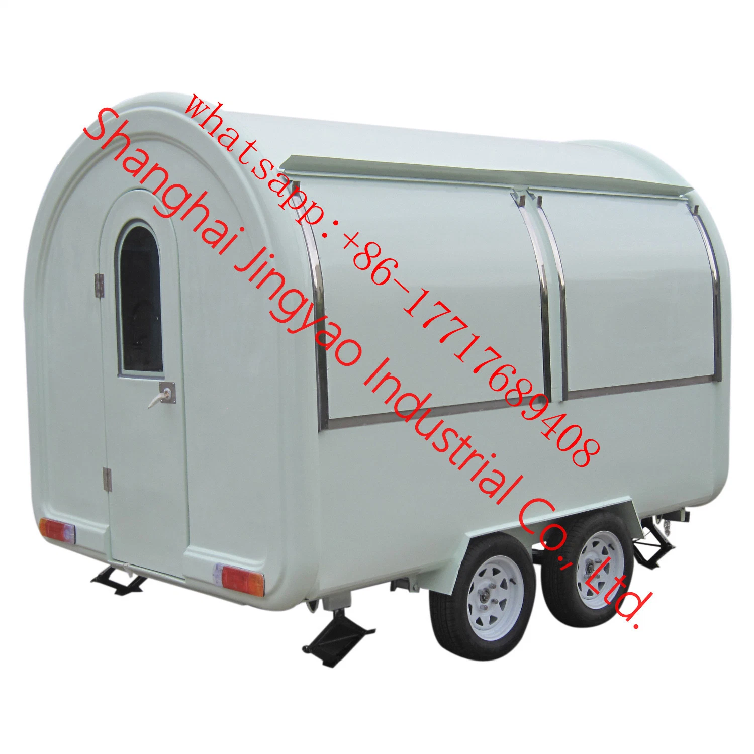 Drink Service Cart Street Mobile Food Truck Ice Cream Cart Trailer Popcorn Trailer Drinks Food Cart Hot Dog Food Kiosk