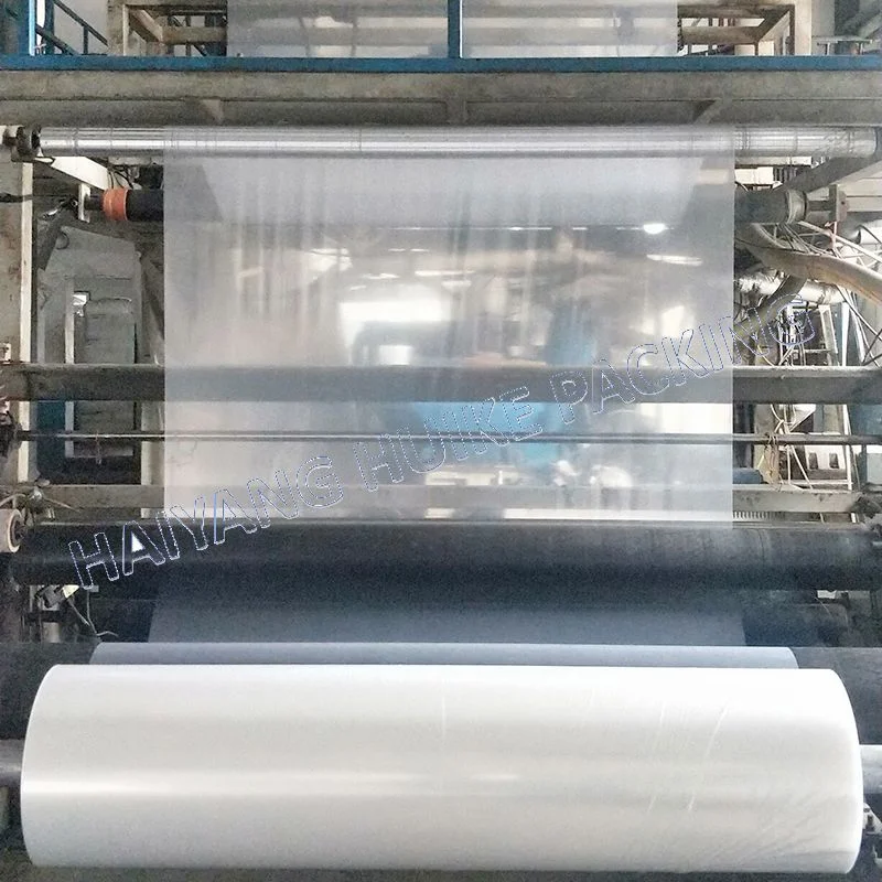 High quality/High cost performance  Black Mulch Film Stretch Film PE Film 180micron 190micron Black White Plastic Film Panda Film Black White Film Greenhouse Cover Greenhouse Film