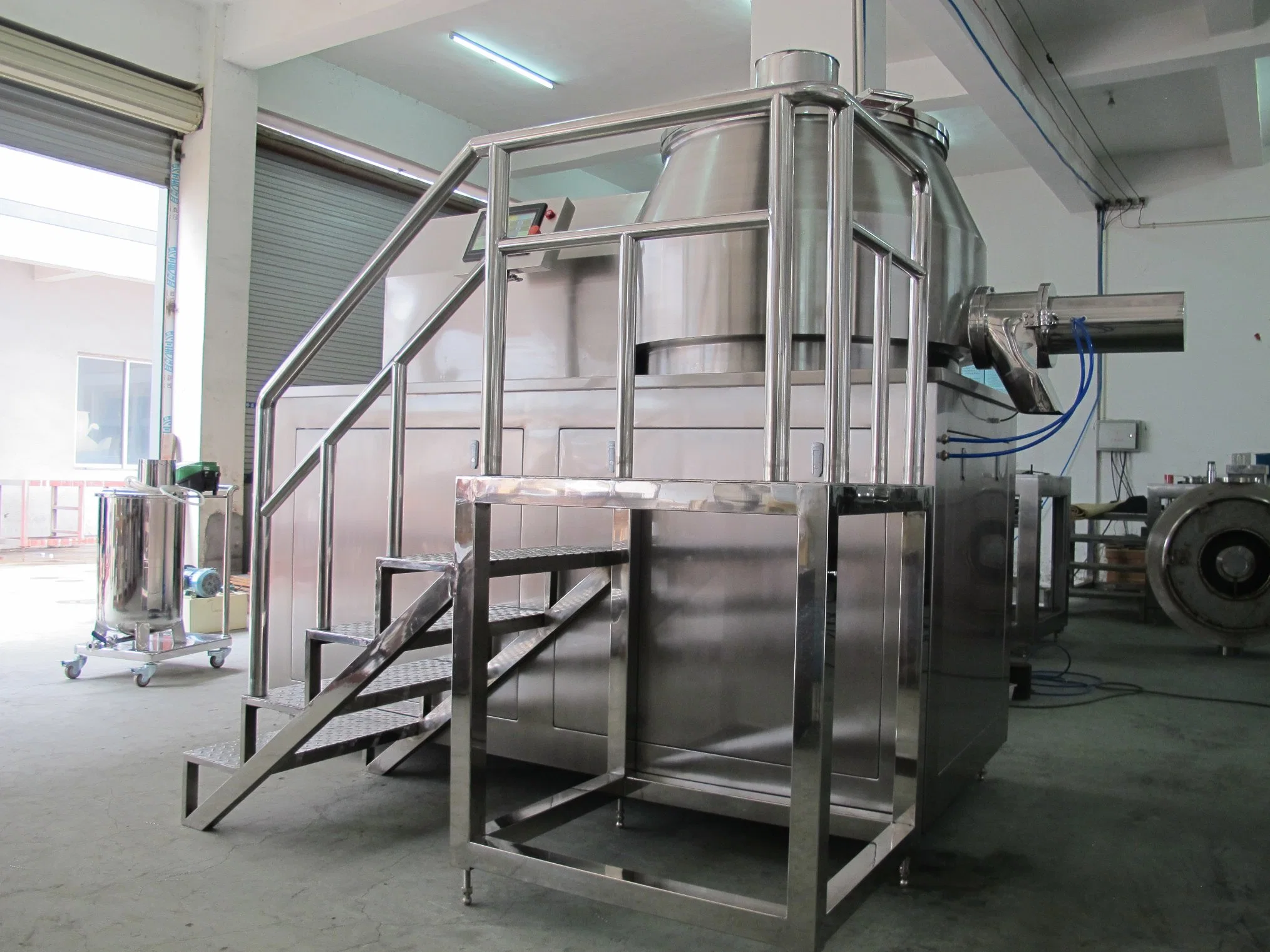 Pharmaceutical Chemical High Speed Rapid Powder Wet Blender Mixer Granulator