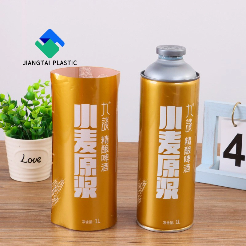 Jiangtai Transparent PVC Heat Shrink Wrap Sleeve Film for Bottle Packaging