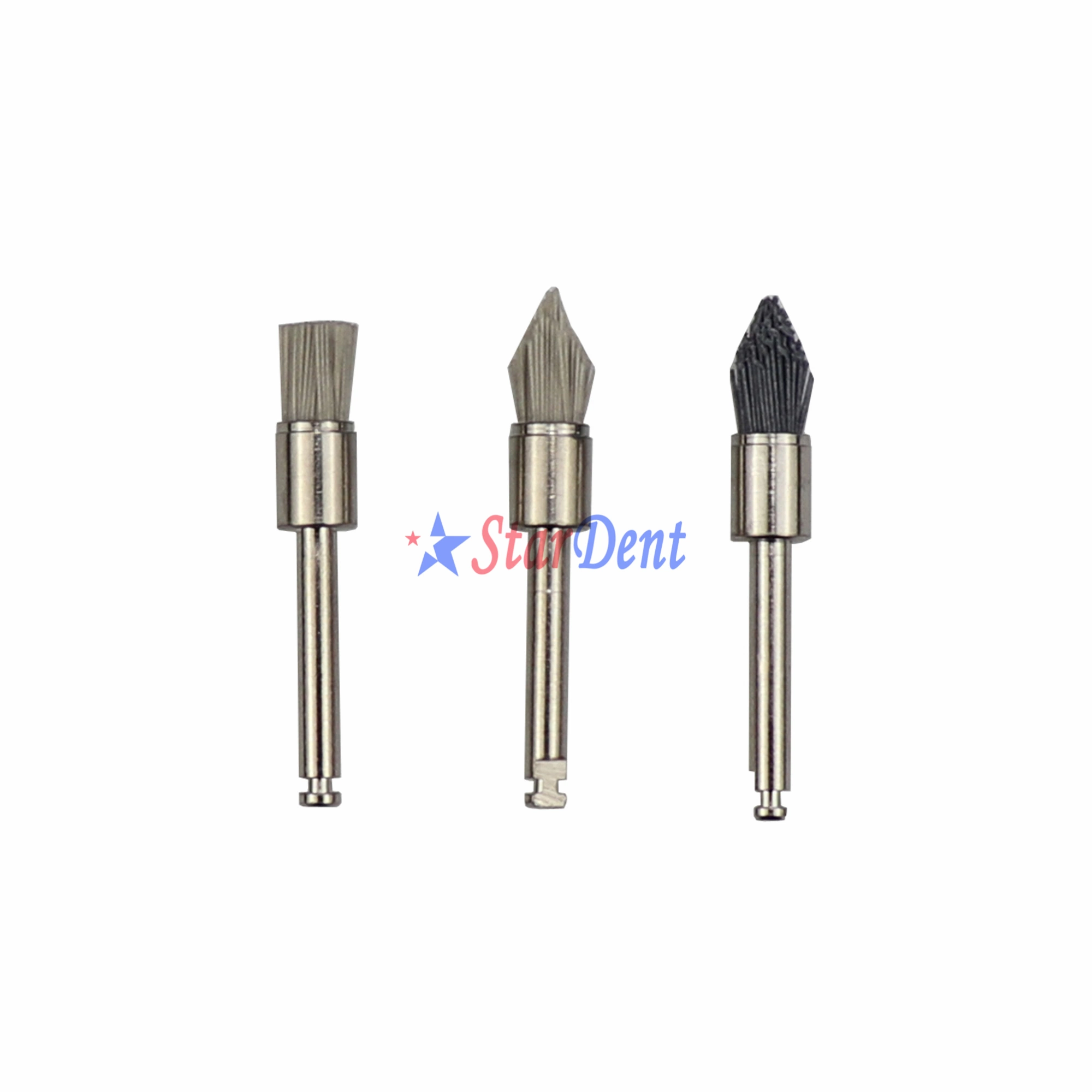 Dental Material China Supply Dental Alumina Polishing Polishers Brush Flat Latch Prophy Brushes