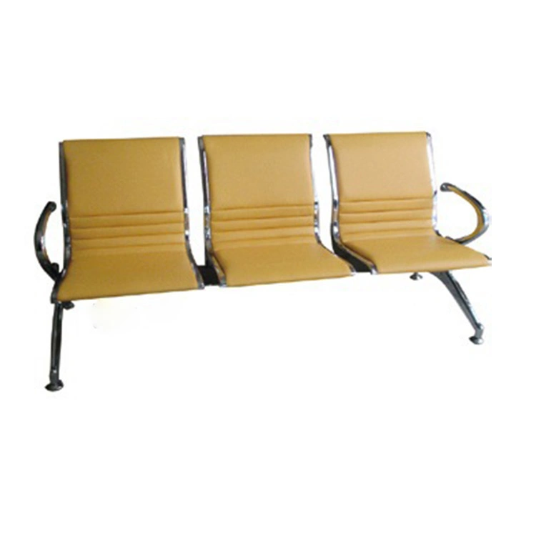 Sillón de espera del Hospital de acero inoxidable con cojines (THR-YD1033)