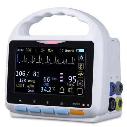 Palm Multi-Parameter Patient Monitor with 5 Standard and CE Certificate