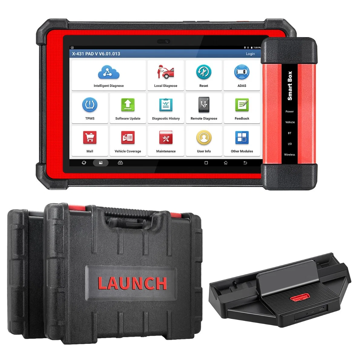 2021 Wholesale/Supplier High quality/High cost performance  Car Diagnostic Tool Engine Analyzer X-431 Pad V