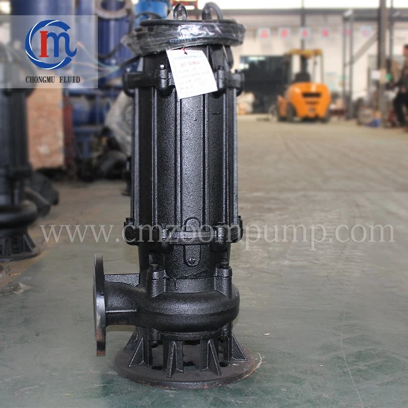 Wq Drainage Waste Sump Pumps Industrial Submersible Sewage Water Pump Cast Iron Submersible Sewage Pump