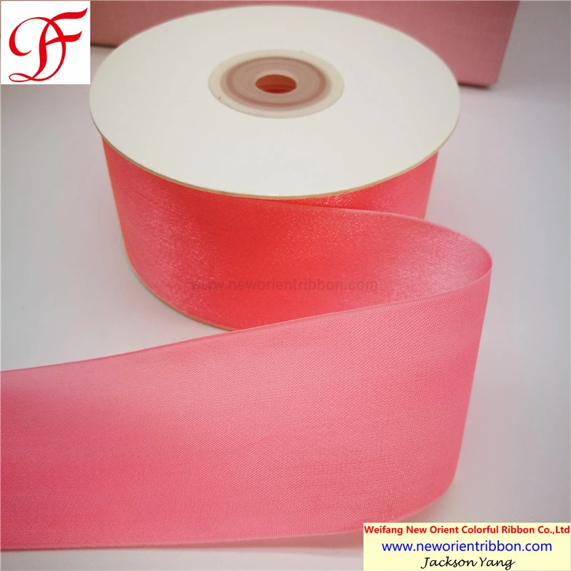 Hot Selling OEM/Customized Sparkle Sheer Satin Ribbon for Xmas/Gifts/Wrapping/Packing/Bows/Craft