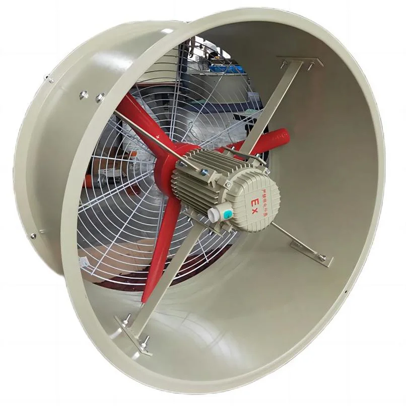 Large Explosion-Proof Low Noise Mobile Exhaust Axial Industry Fan