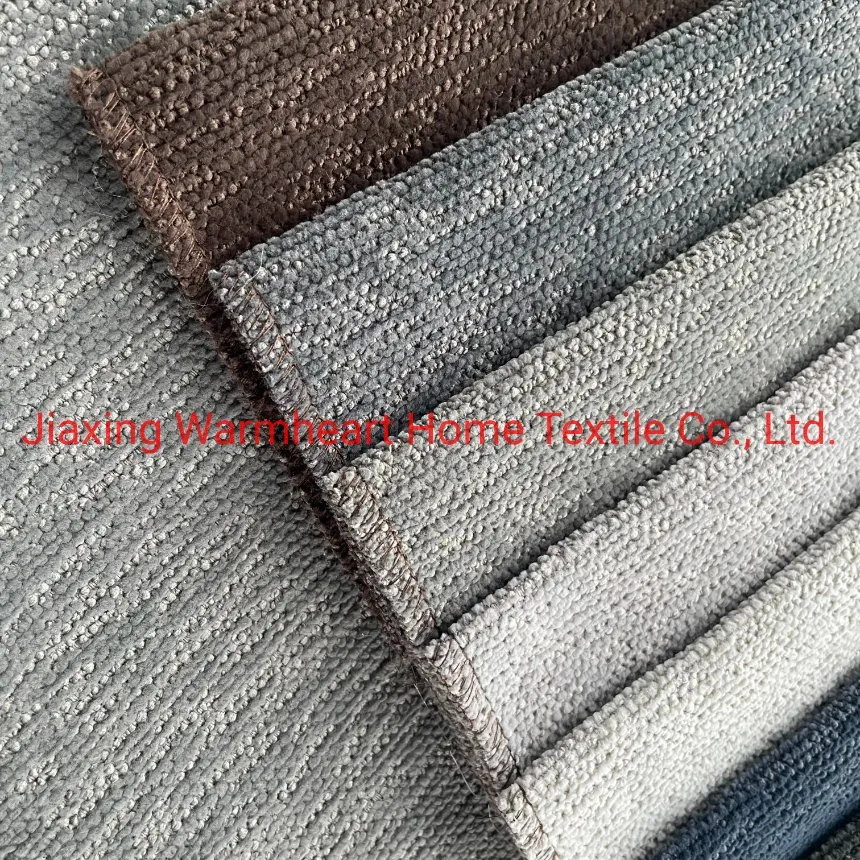 Polyester Velvet Chenille Sofa Fabric for Furniture Couch Material Upholstery Cloth for Cushion