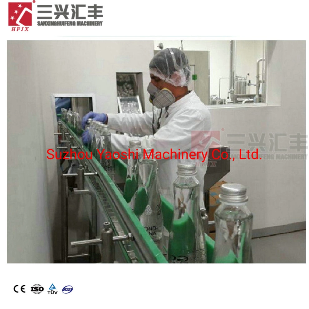 Glass Bottling Machinery Full Automatic Complete Drinking Mineral Pure Water Bottle Filling Machinery Bottling Plant Production Line