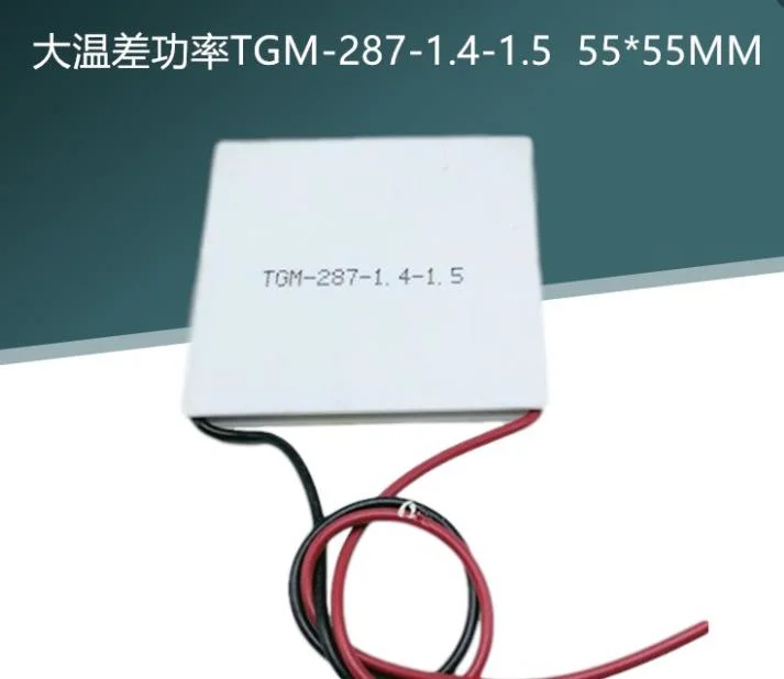 Tgm-287-1.4-1.5 Generate Electricity 15V1.65A 24W Thermogenerator Temperature Resistance 230 Degree Thermoelectric Module